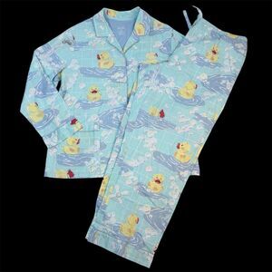 Nick & Nora XXL Rub-A-Dub Rubber Duck Cotton PJ Set
